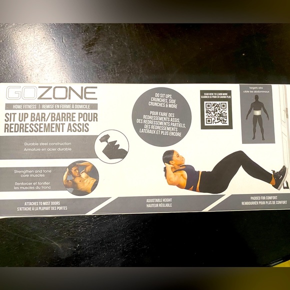 Go Zone Sit Up Bar - Picture 2 of 3